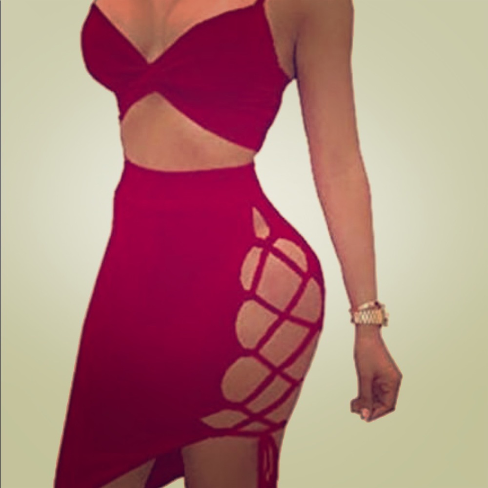 Red two piece set ❤️❣️